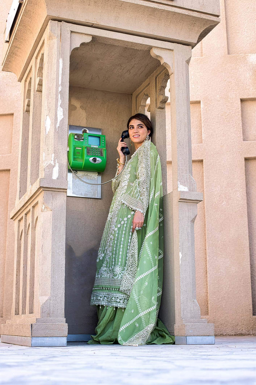 Kara | Kamdani Festive Collection | Meadow Delight by Kara - Designer Dress - Type: Ladies Clothes - Available at Libayah - 100% Original