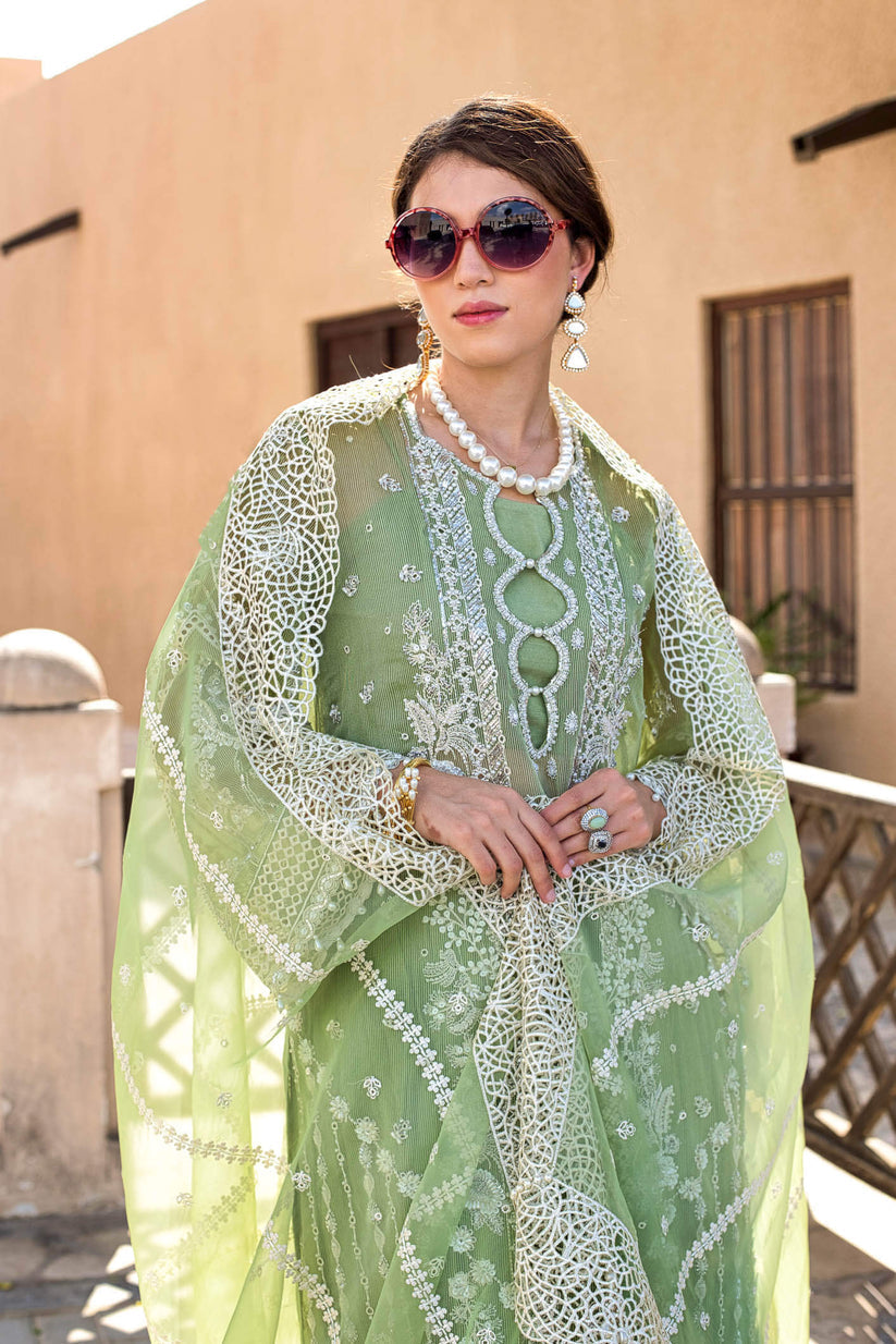 Kara | Kamdani Festive Collection | Meadow Delight by Kara - Designer Dress - Type: Ladies Clothes - Available at Libayah - 100% Original