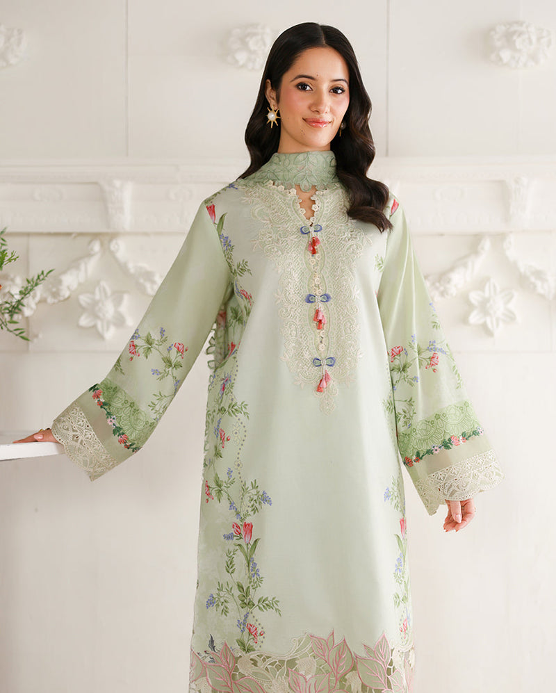 Roheenaz | Sunlit Tales Printed Embroidered Edit | Meadow Glow - by Libayah - Registered Vendor of : Roheenaz - 100% Original Designer Dress