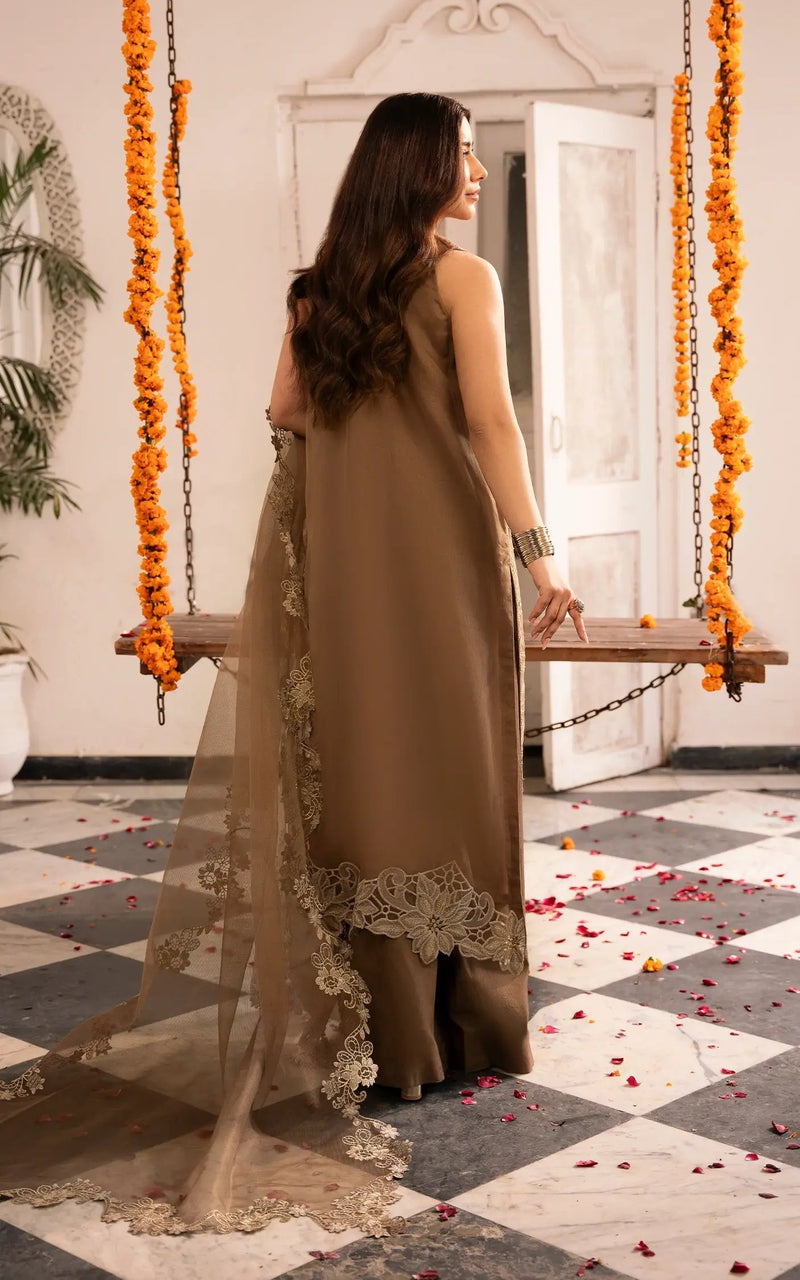 Asifa and Nabeel | Sunehri Eid 25 | Mehrunisa-(SEF25-07) by Asifa and Nabeel - Designer Dress - Type: Ladies Clothes - Available at Libayah - 100% Original