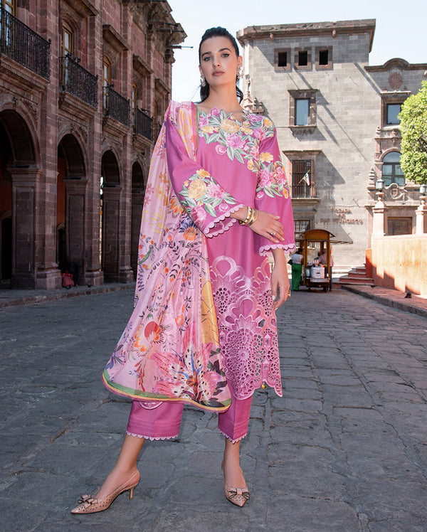 Mushq | Odyssey Lawn 26 | Meredith by Mushq - Designer Dress  - Type : Ladies Clothes - Available at Libayah - 100% Original 