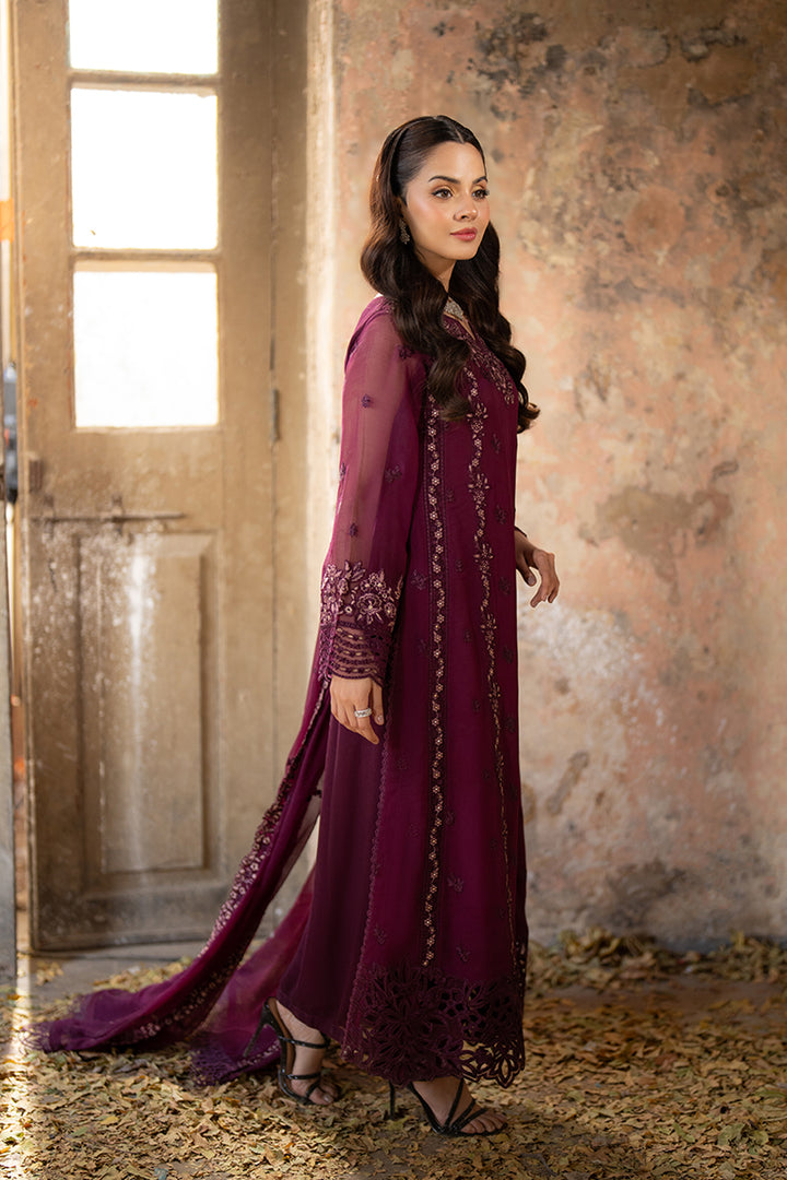 Azure | Ensembles Embroidered Formals | Merlot Grace by Azure - Designer Dress - Type: Ladies Clothes - Available at Libayah - 100% Original