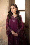 Azure | Ensembles Embroidered Formals | Merlot Grace by Azure - Designer Dress - Type: Ladies Clothes - Available at Libayah - 100% Original