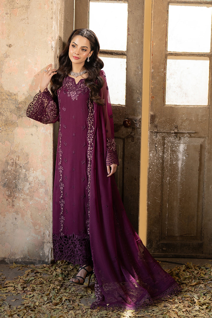 Azure | Ensembles Embroidered Formals | Merlot Grace by Azure - Designer Dress - Type: Ladies Clothes - Available at Libayah - 100% Original