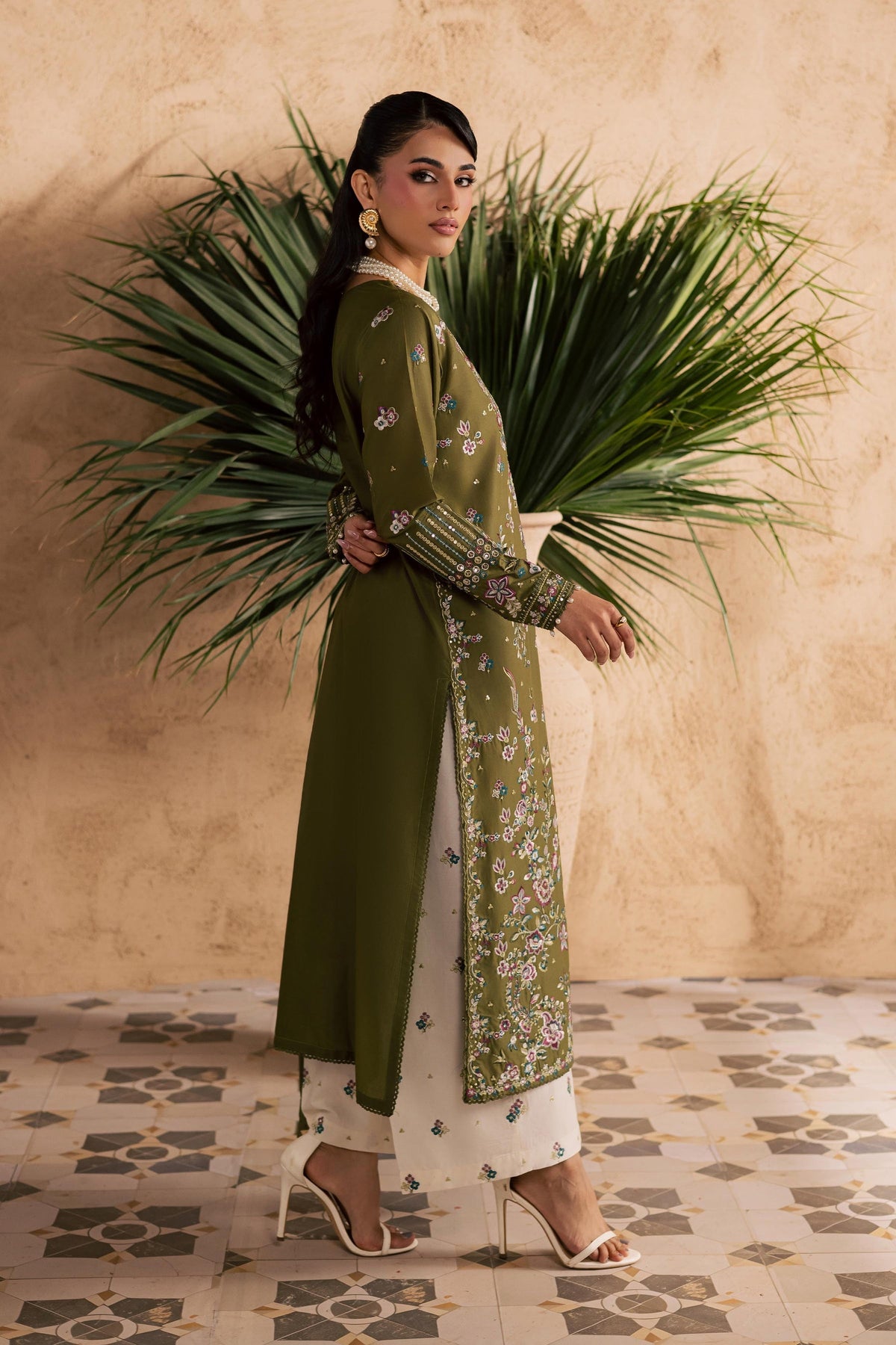 Batik | Festive Eid 26 | Meshal - by Libayah - Registered Vendor of : Batik - 100% Original Designer Dress