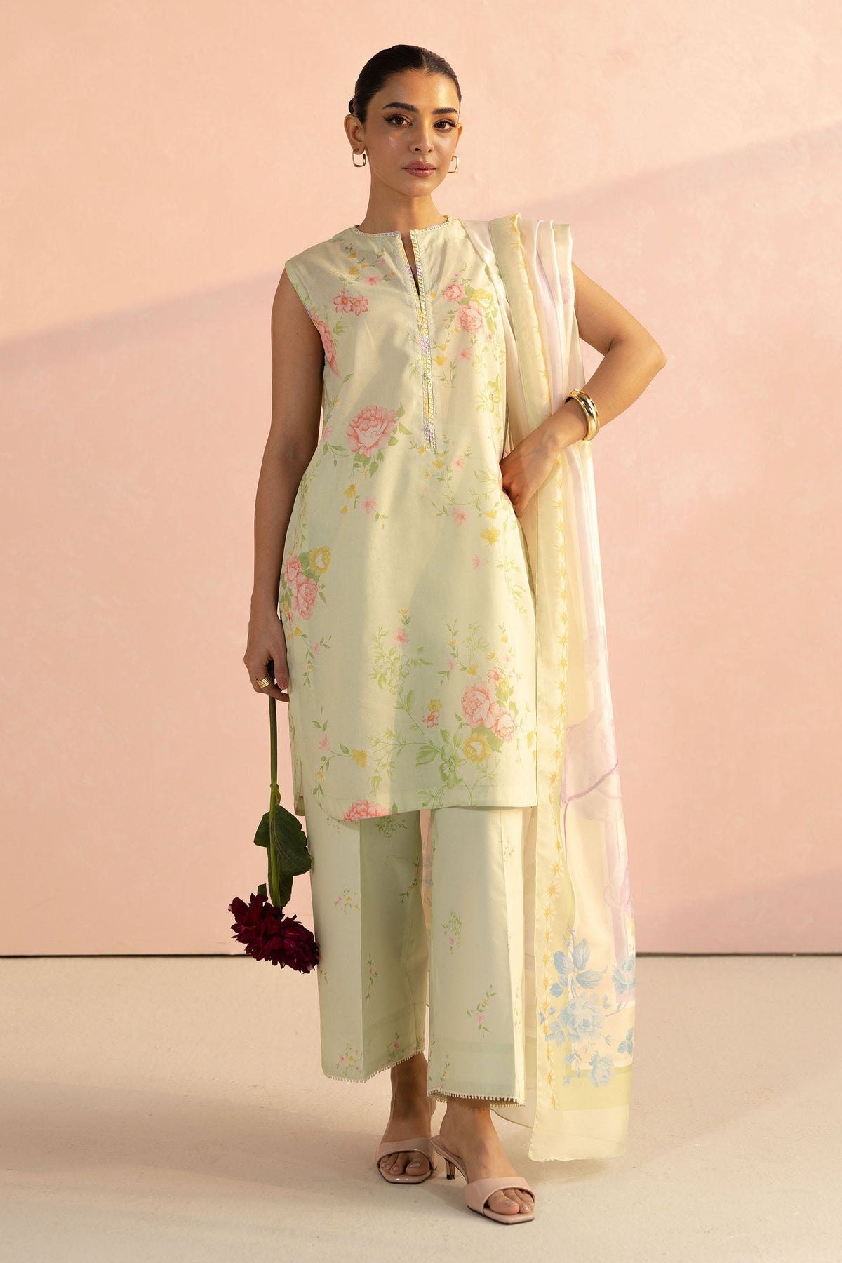 Zara Shahjahan | Coco Prints 25 | Mia-5A by Zara Shahjahan - Designer Dress - Type: Ladies Clothes - Available at Libayah - 100% Original