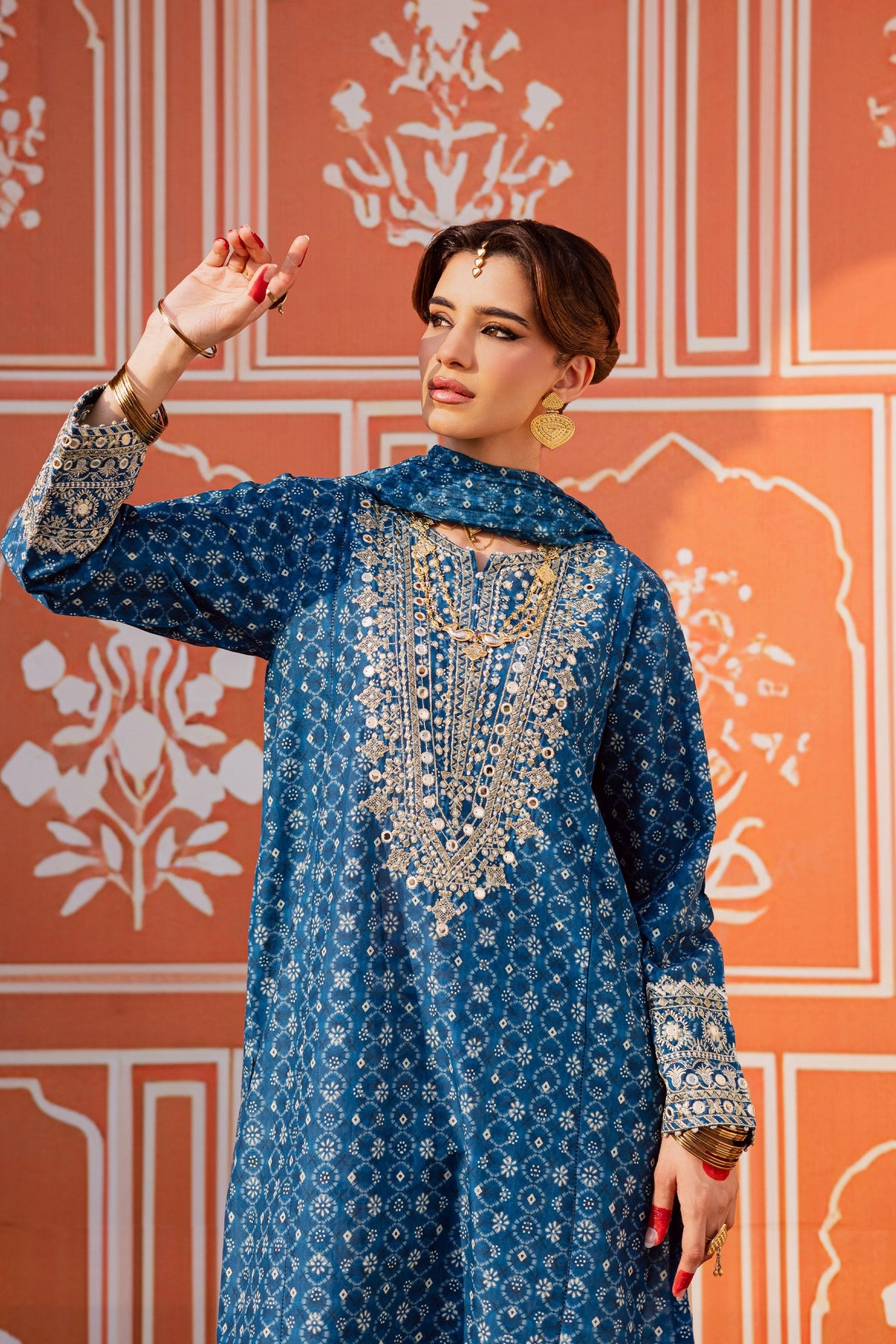 Batik | Festive Eid 26 | Midnight by Batik - Designer Dress  - Type : Ladies Clothes - Available at Libayah - 100% Original 
