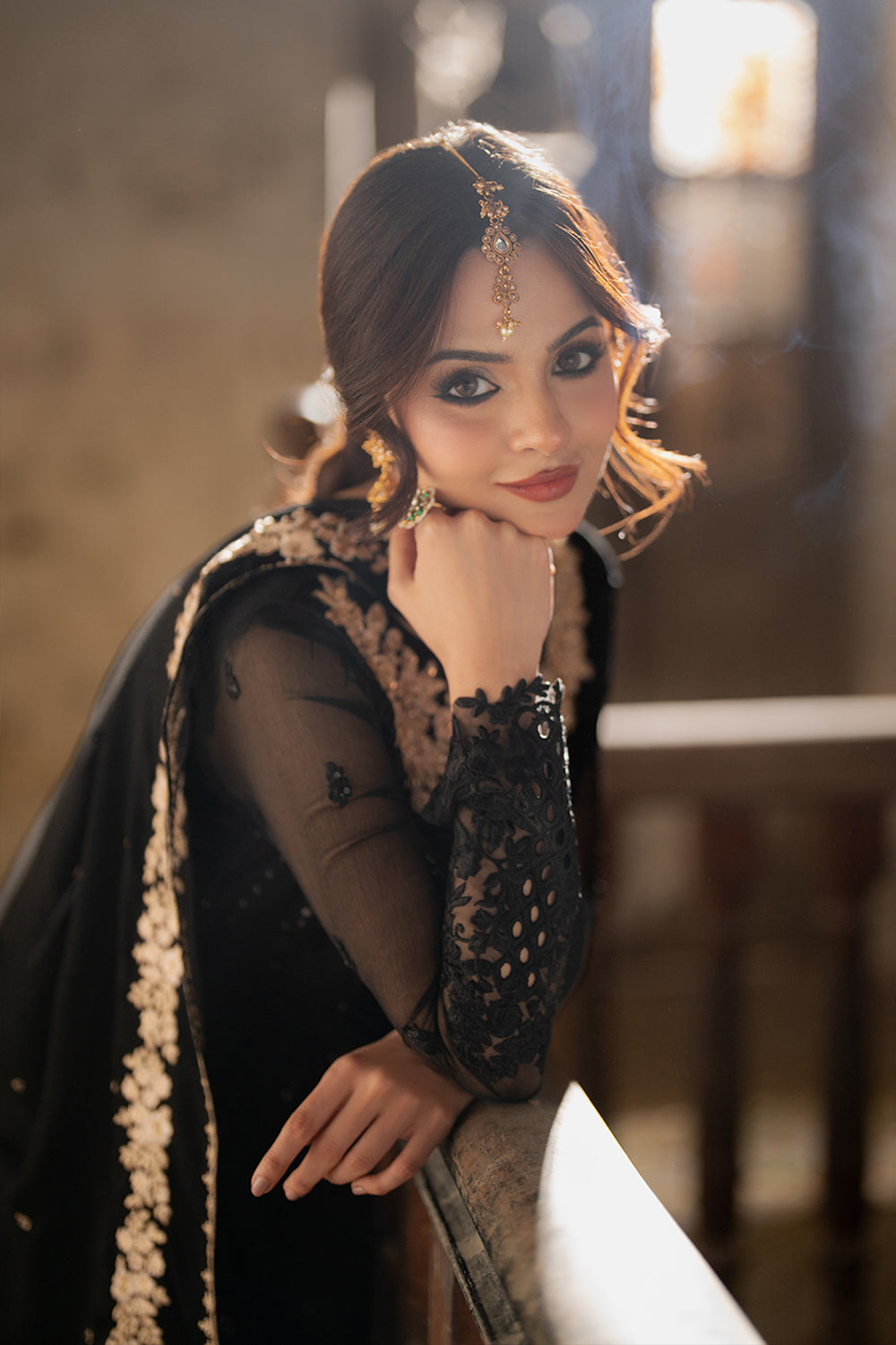 Azure | Ensembles | Midnight Veil by Azure - Designer Dress  - Type : Ladies Clothes - Available at Libayah - 100% Original 