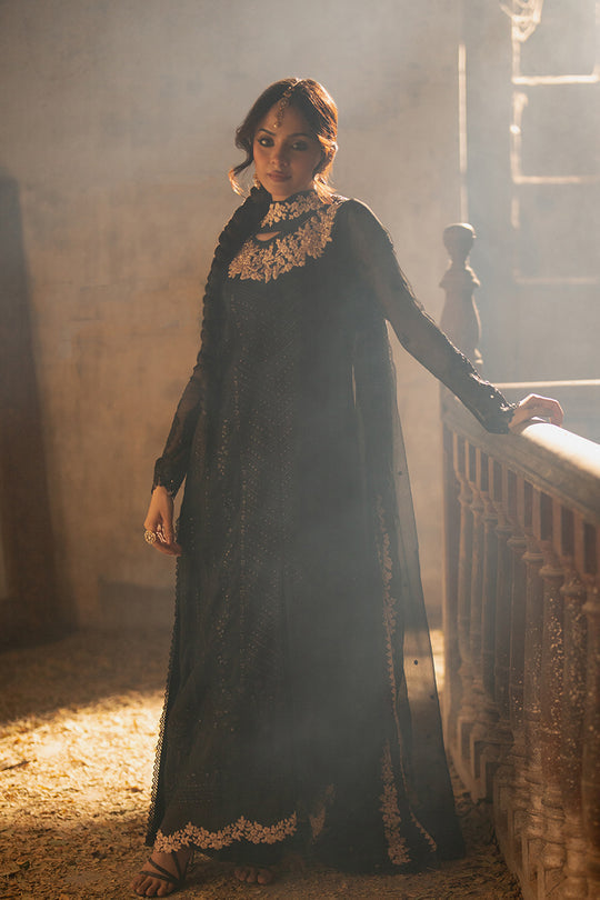 Azure | Ensembles Embroidered Formals | Midnight Veil by Azure - Designer Dress - Type: Ladies Clothes - Available at Libayah - 100% Original