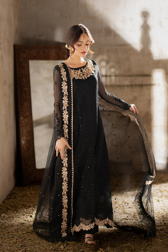 Azure | Ensembles Embroidered Formals | Midnight Veil by Azure - Designer Dress - Type: Ladies Clothes - Available at Libayah - 100% Original