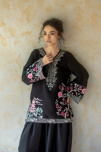 Zainab Chottani | Summer Edition 26 | Midnight Reverie by Zainab Chottani - Designer Dress  - Type : Ladies Clothes - Available at Libayah - 100% Original 