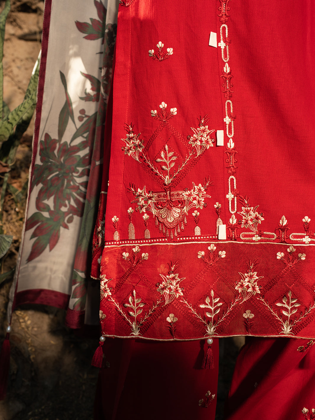 Hemstitch | The Garden Lawn | Midnight Rose by Hemstitch - Designer Dress  - Type : Ladies Clothes - Available at Libayah - 100% Original 