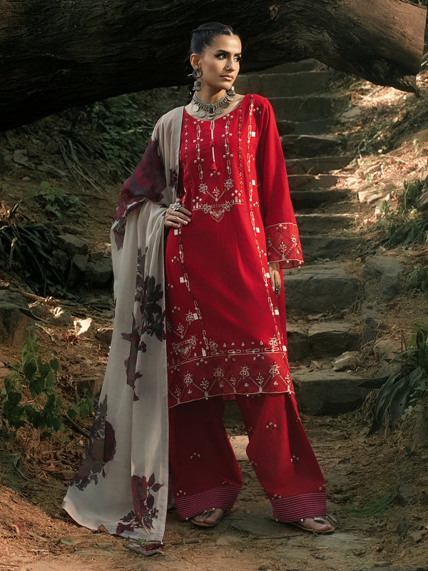 Hemstitch | The Garden Lawn | Midnight Rose by Hemstitch - Designer Dress  - Type : Ladies Clothes - Available at Libayah - 100% Original 