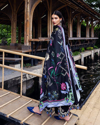 Mushq | Hemline Karandi | Midnight Rune by Mushq - Designer Dress - Type : Ladies Clothes - Available at Libayah - 100% Original 