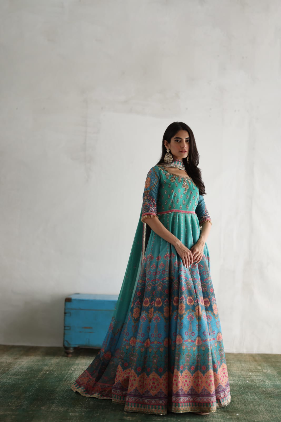 Mina Hasan | Luxury Pret | MHLP-1260 by Mina Hasan - Designer Dress - Type: Ladies Clothes - Available at Libayah - 100% Original