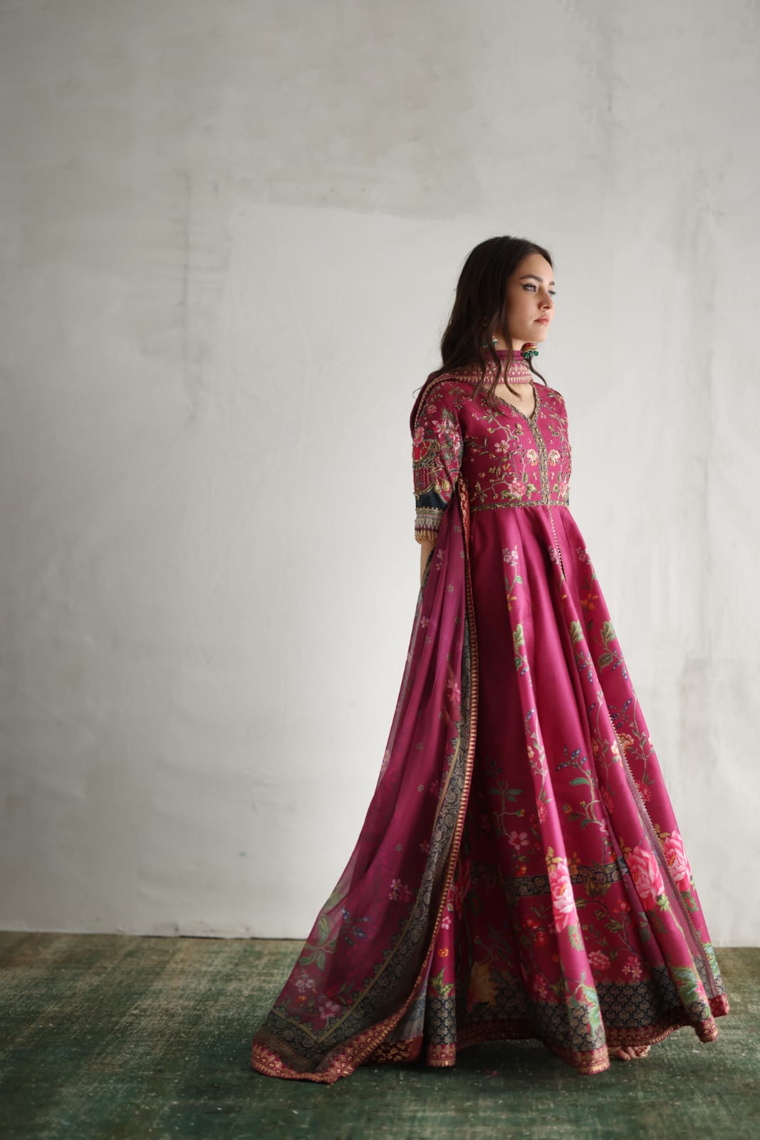 Mina Hasan | Luxury Pret | MHLP-1261 by Mina Hasan - Designer Dress - Type: Ladies Clothes - Available at Libayah - 100% Original