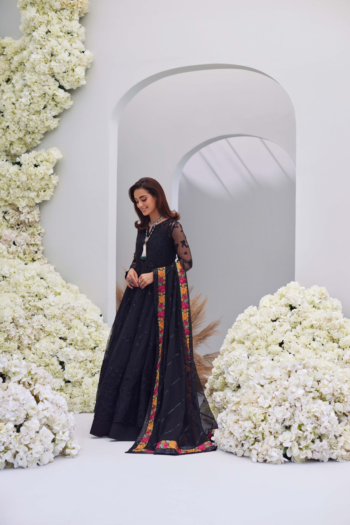 Mina Hasan | Luxury Pret | Sahar by Mina Hasan - Designer Dress - Type: Ladies Clothes - Available at Libayah - 100% Original