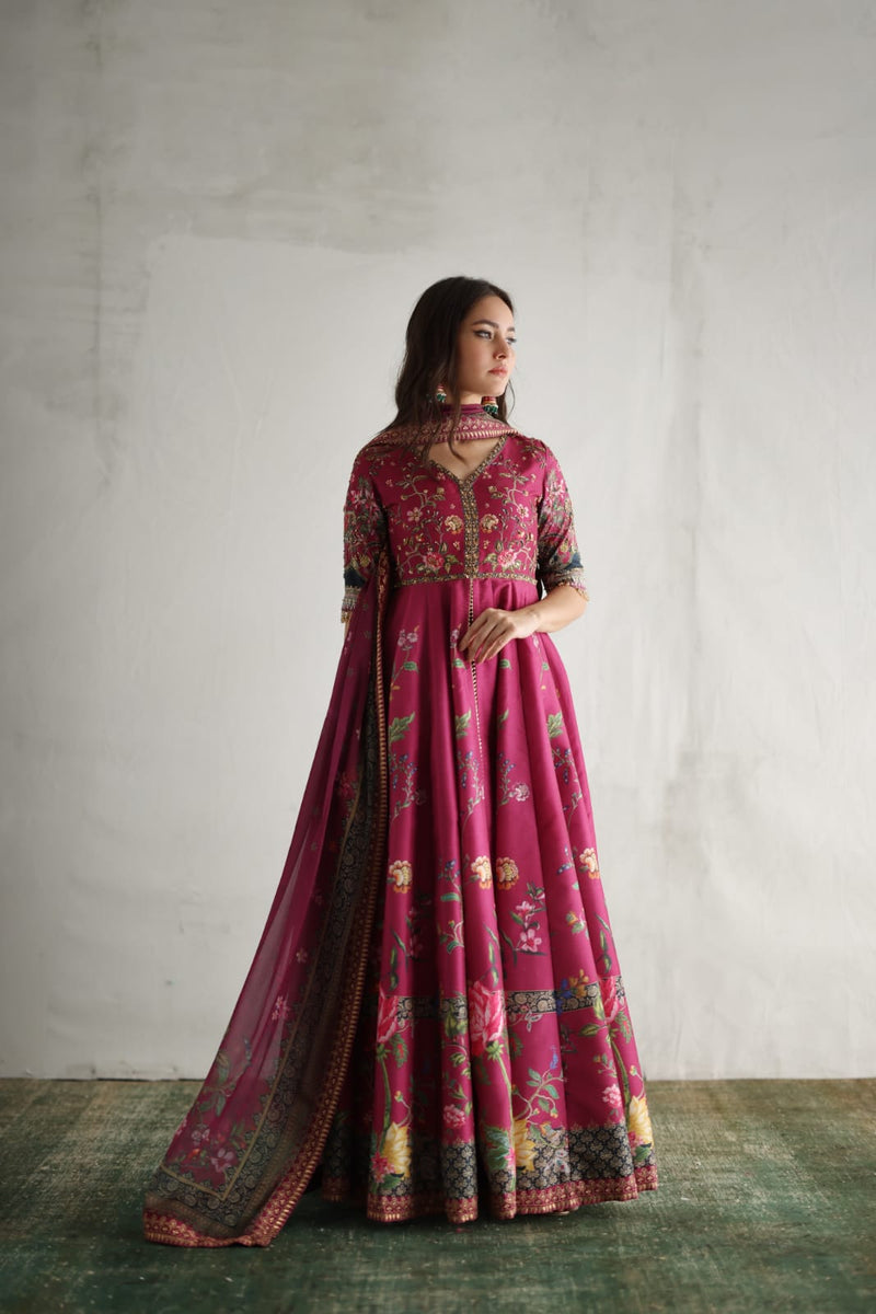 Mina Hasan | Luxury Pret | MHLP-1261 by Mina Hasan - Designer Dress - Type: Ladies Clothes - Available at Libayah - 100% Original