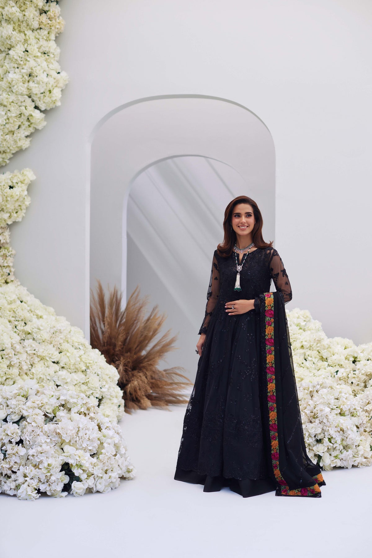 Mina Hasan | Luxury Pret | Sahar by Mina Hasan - Designer Dress - Type: Ladies Clothes - Available at Libayah - 100% Original