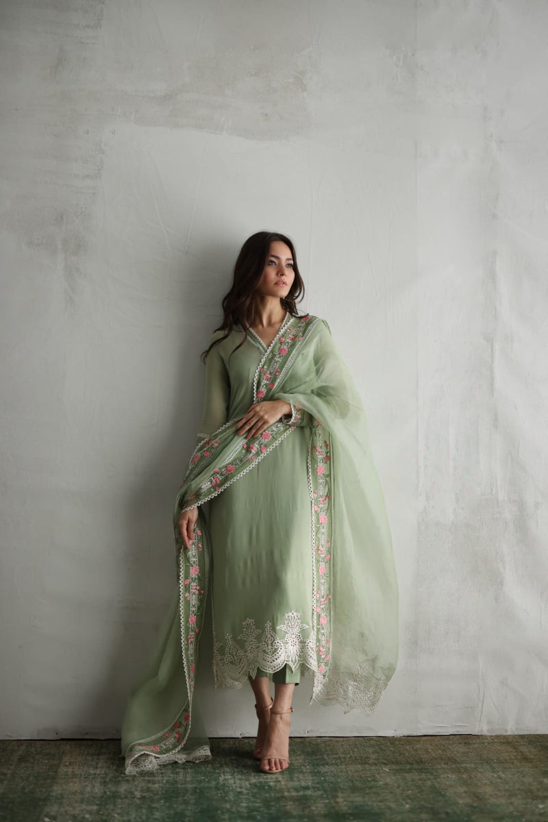 Mina Hasan | Luxury Pret | MHLP-1258 by Mina Hasan - Designer Dress - Type: Ladies Clothes - Available at Libayah - 100% Original