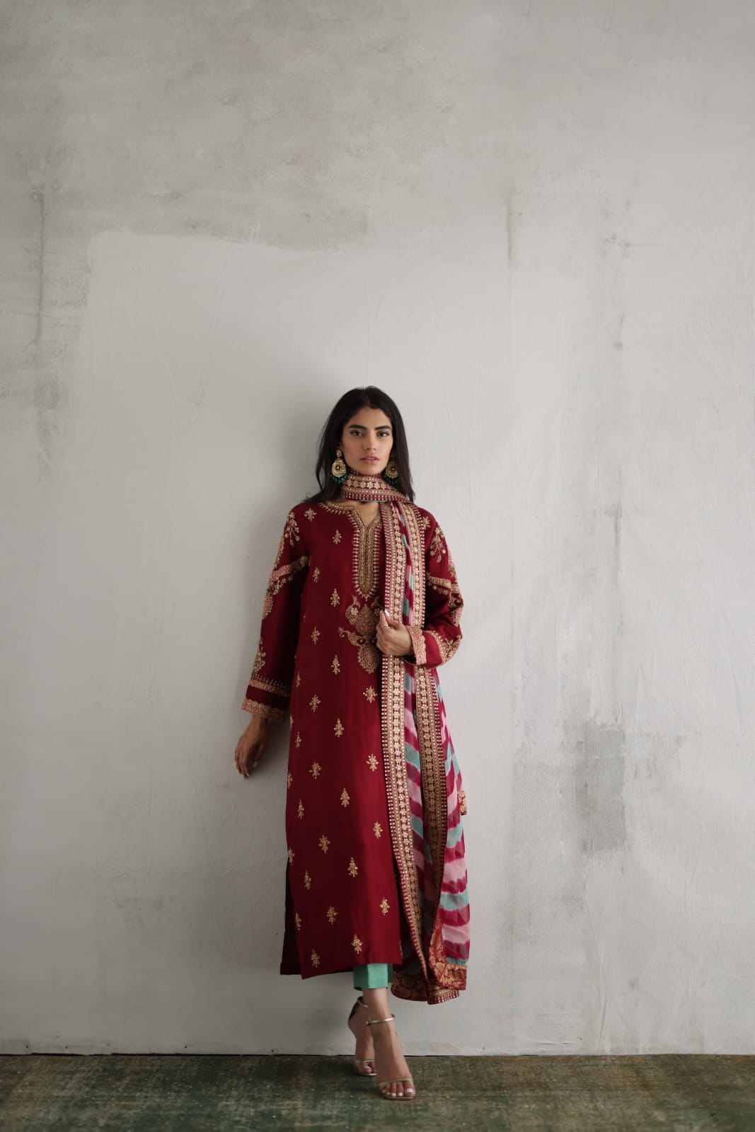 Mina Hasan | Luxury Pret | MHLP-1255 by Mina Hasan - Designer Dress - Type: Ladies Clothes - Available at Libayah - 100% Original