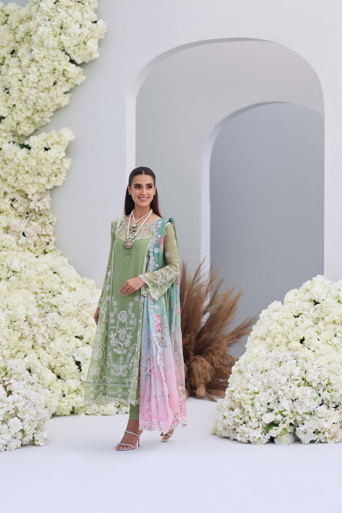Mina Hasan | Luxury Pret | Noura by Mina Hasan - Designer Dress - Type: Ladies Clothes - Available at Libayah - 100% Original