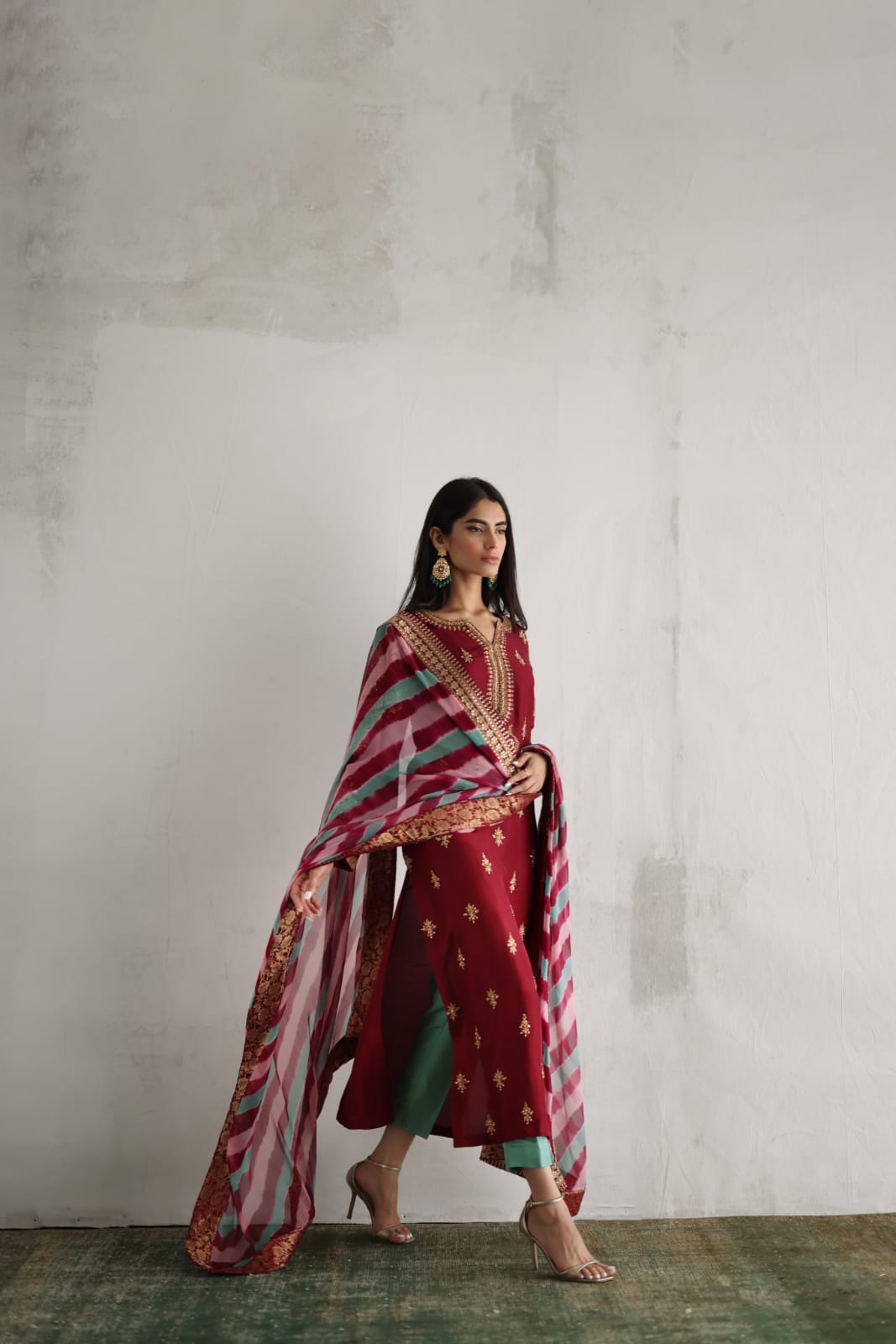 Mina Hasan | Luxury Pret | MHLP-1255 by Mina Hasan - Designer Dress - Type: Ladies Clothes - Available at Libayah - 100% Original