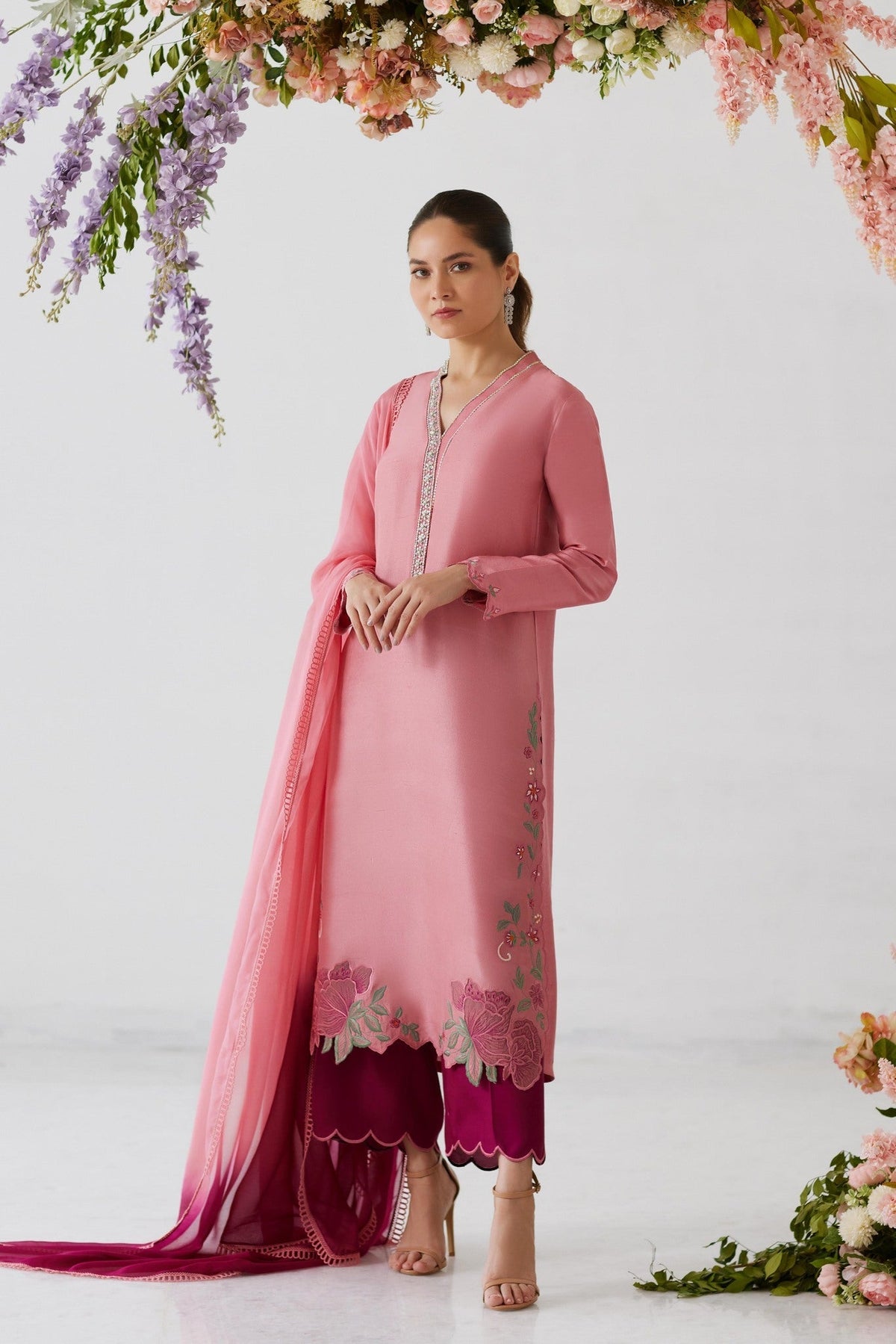 Mina Hasan | Luxury Pret | MHP-1210 by Mina Hasan - Designer Dress - Type: Ladies Clothes - Available at Libayah - 100% Original