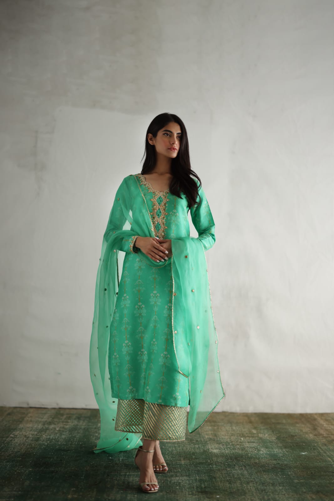 Mina Hasan | Luxury Pret | MHLP-1265 by Mina Hasan - Designer Dress - Type: Ladies Clothes - Available at Libayah - 100% Original