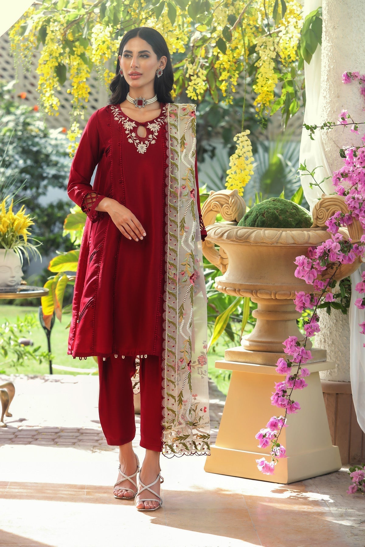 Mina Hasan | Luxury Pret | MHLP-1224 by Mina Hasan - Designer Dress - Type: Ladies Clothes - Available at Libayah - 100% Original