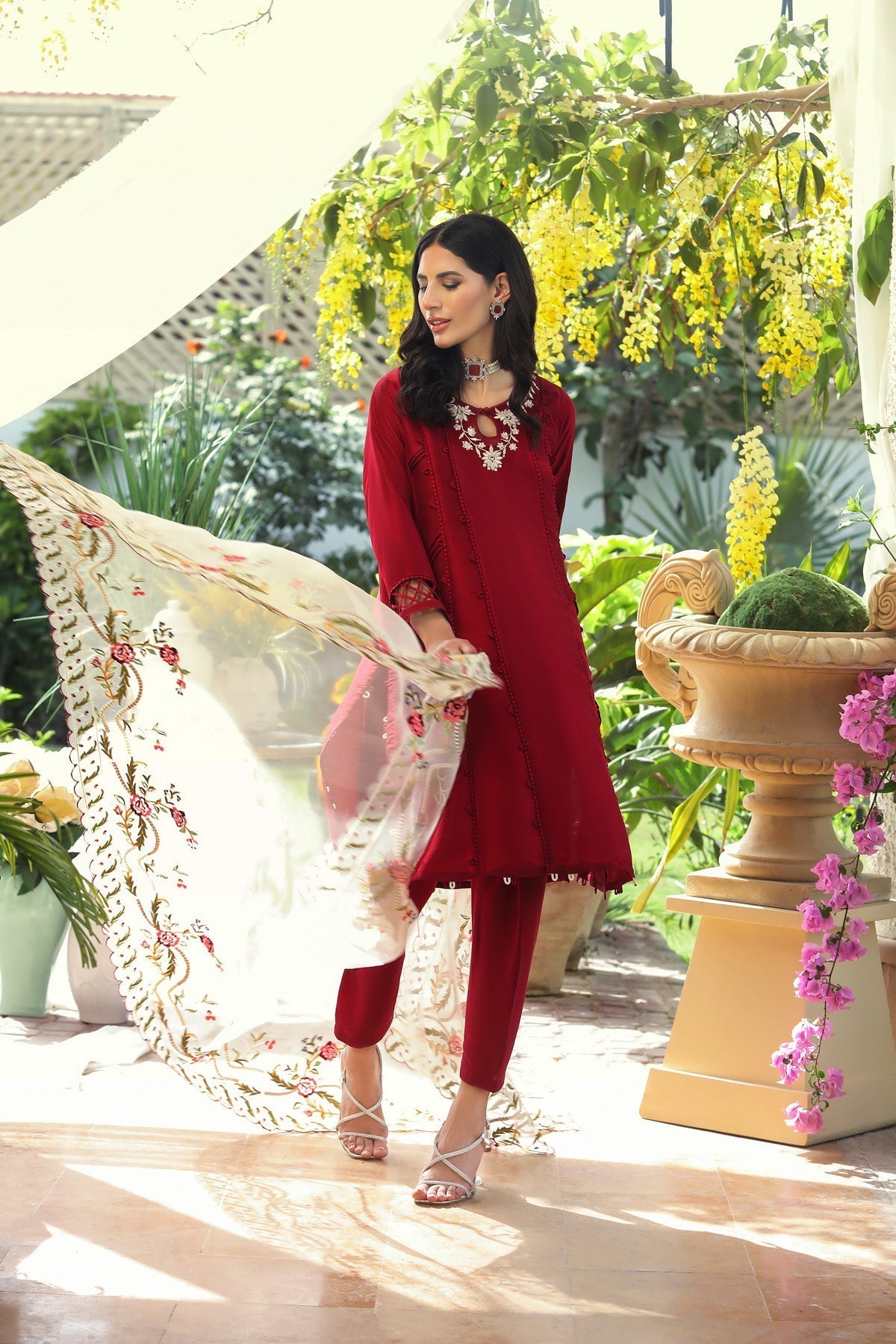 Mina Hasan | Luxury Pret | MHLP-1224 by Mina Hasan - Designer Dress - Type: Ladies Clothes - Available at Libayah - 100% Original