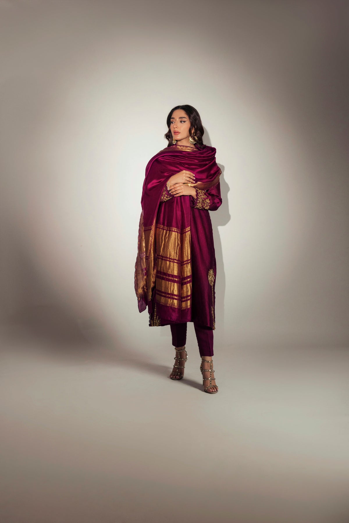 Mina Hasan | Luxury Pret | MHLP-1271 by Mina Hasan - Designer Dress - Type: Ladies Clothes - Available at Libayah - 100% Original