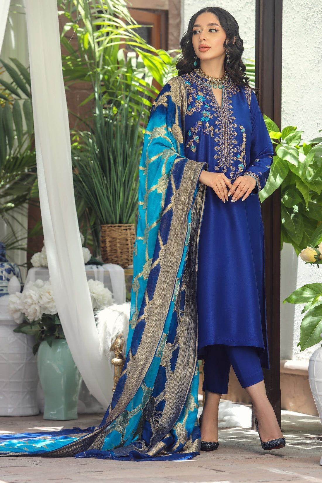 Mina Hasan | Luxury Pret | MHLP-1230 by Mina Hasan - Designer Dress - Type: Ladies Clothes - Available at Libayah - 100% Original