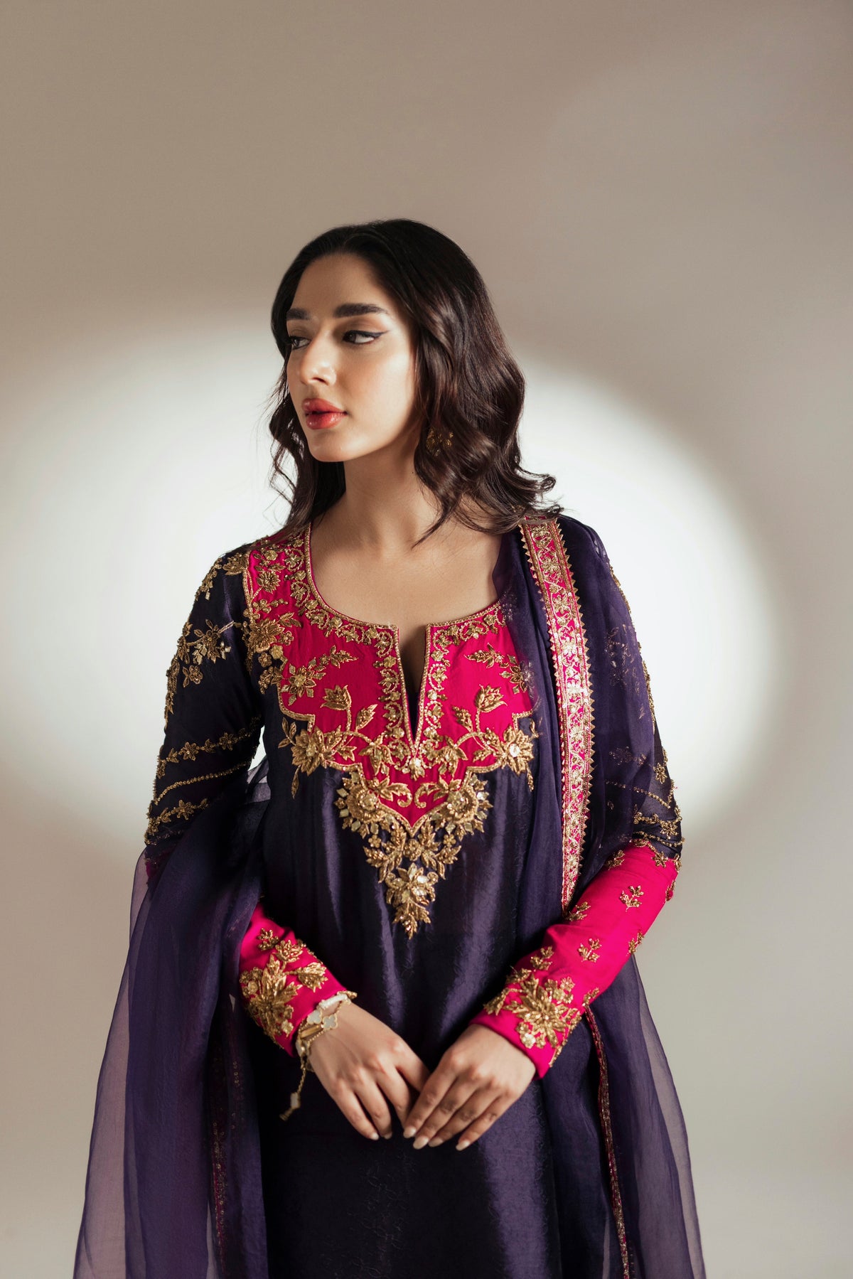 Mina Hasan | Luxury Pret | MHLP-1272 by Mina Hasan - Designer Dress - Type: Ladies Clothes - Available at Libayah - 100% Original