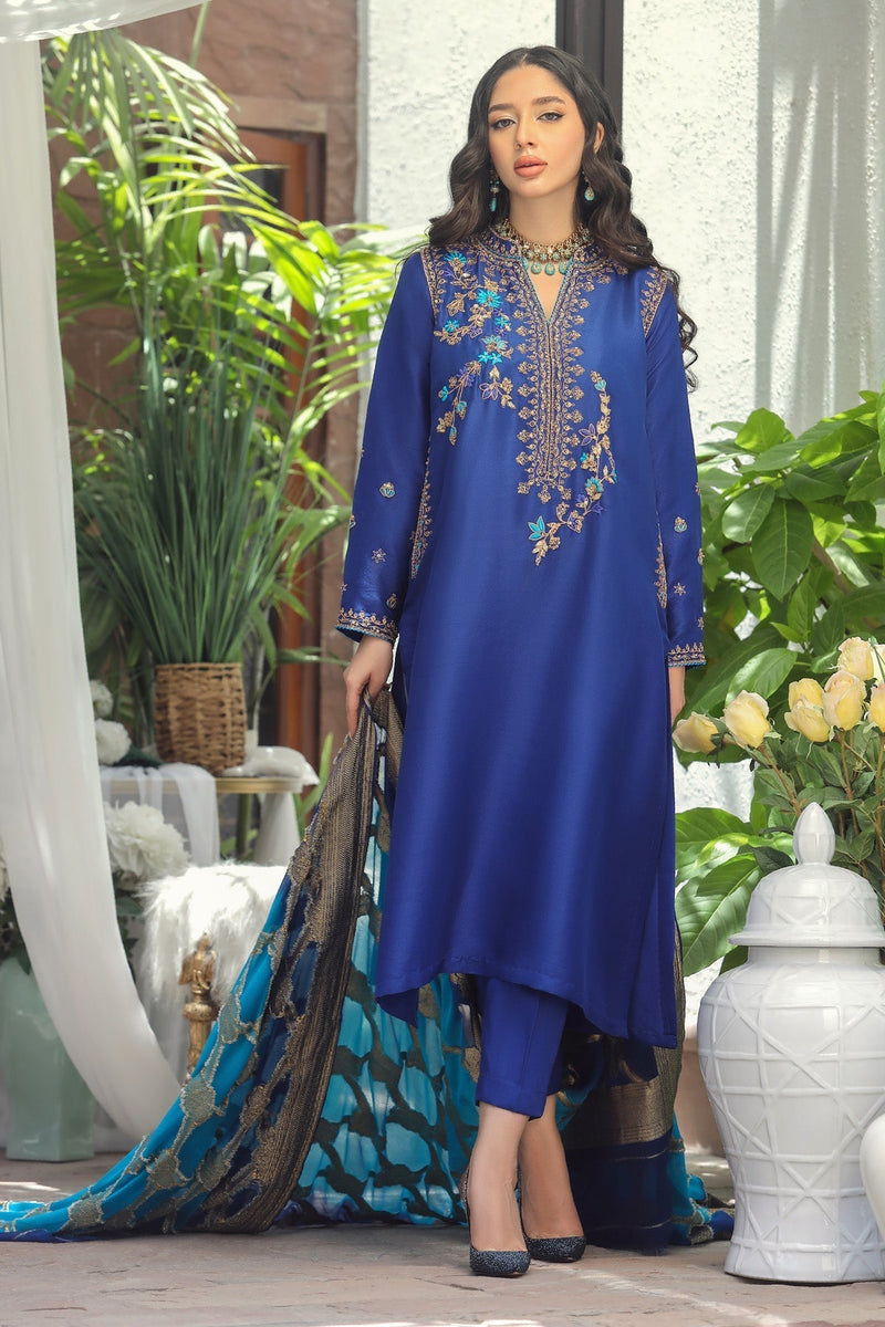 Mina Hasan | Luxury Pret | MHLP-1230 by Mina Hasan - Designer Dress - Type: Ladies Clothes - Available at Libayah - 100% Original