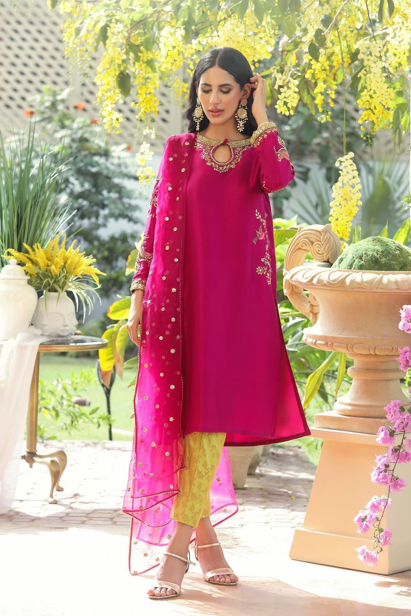 Mina Hasan | Luxury Pret | MHLP-1226 by Mina Hasan - Designer Dress - Type: Ladies Clothes - Available at Libayah - 100% Original