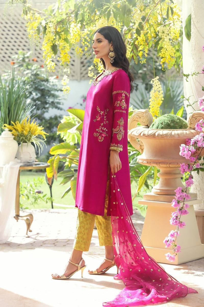 Mina Hasan | Luxury Pret | MHLP-1226 by Mina Hasan - Designer Dress - Type: Ladies Clothes - Available at Libayah - 100% Original