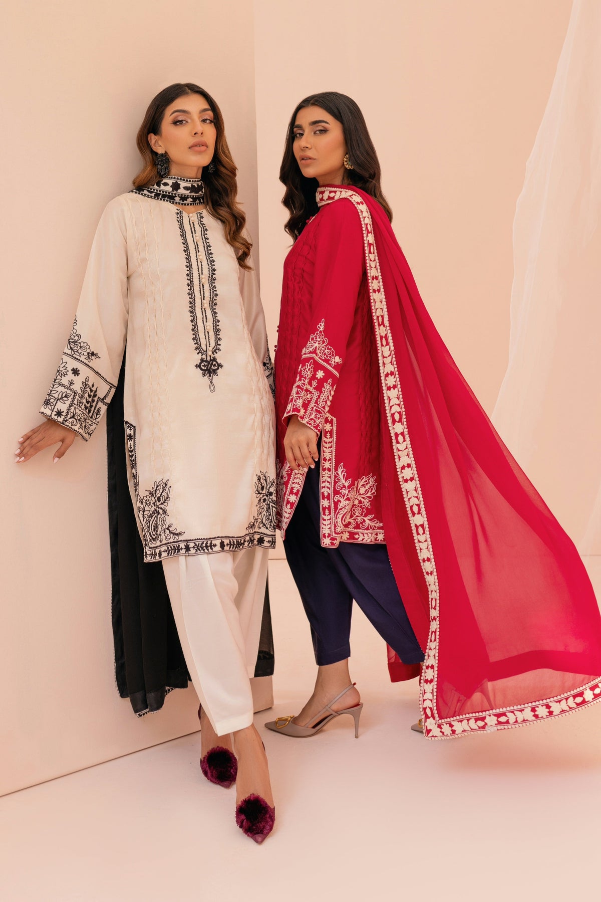 Mina Hasan | Luxury Pret | MHLP-1293 by Mina Hasan - Designer Dress - Type: Ladies Clothes - Available at Libayah - 100% Original