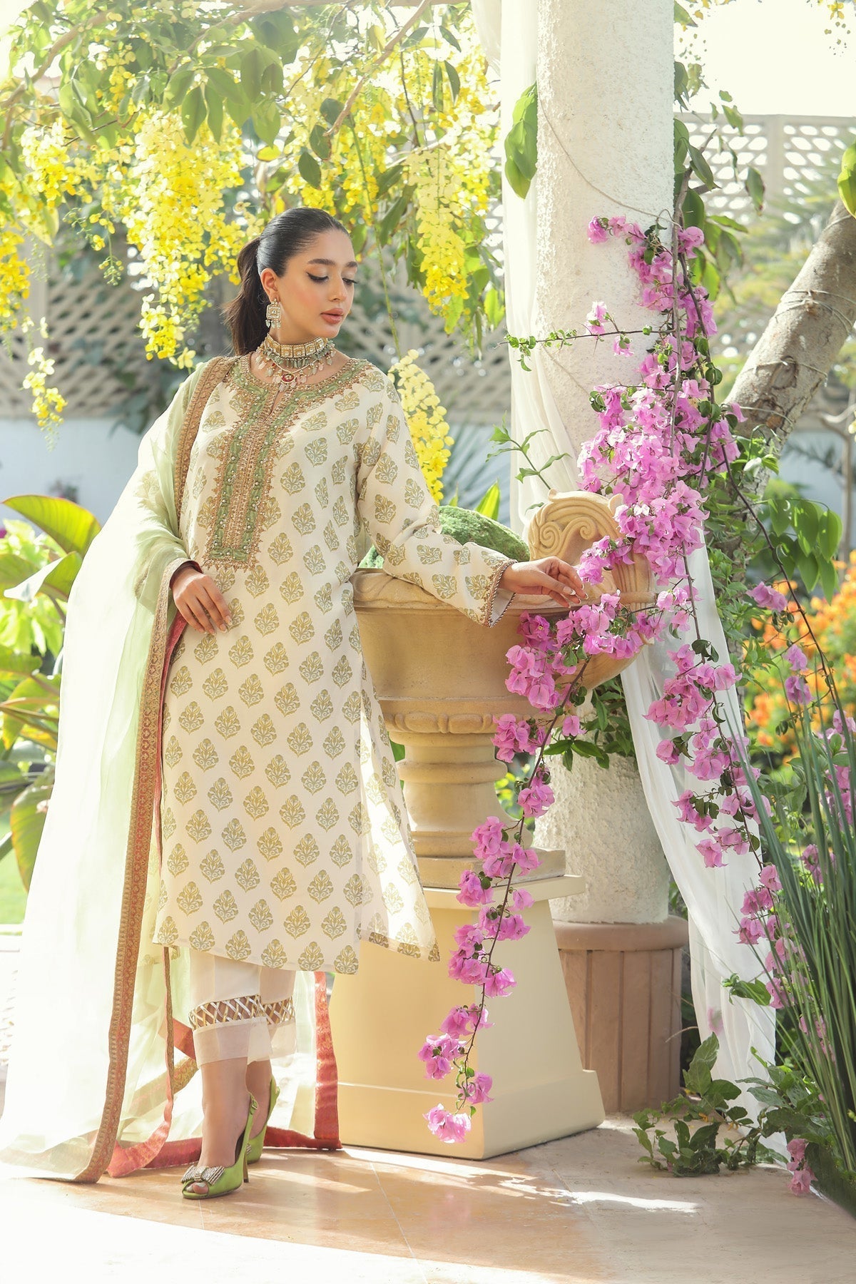 Mina Hasan | Luxury Pret | MHLP-1225 by Mina Hasan - Designer Dress - Type: Ladies Clothes - Available at Libayah - 100% Original
