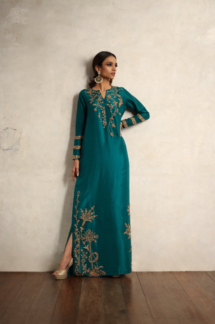 Mina Hasan | Luxury Pret | MHLP-1238 by Mina Hasan - Designer Dress - Type: Ladies Clothes - Available at Libayah - 100% Original