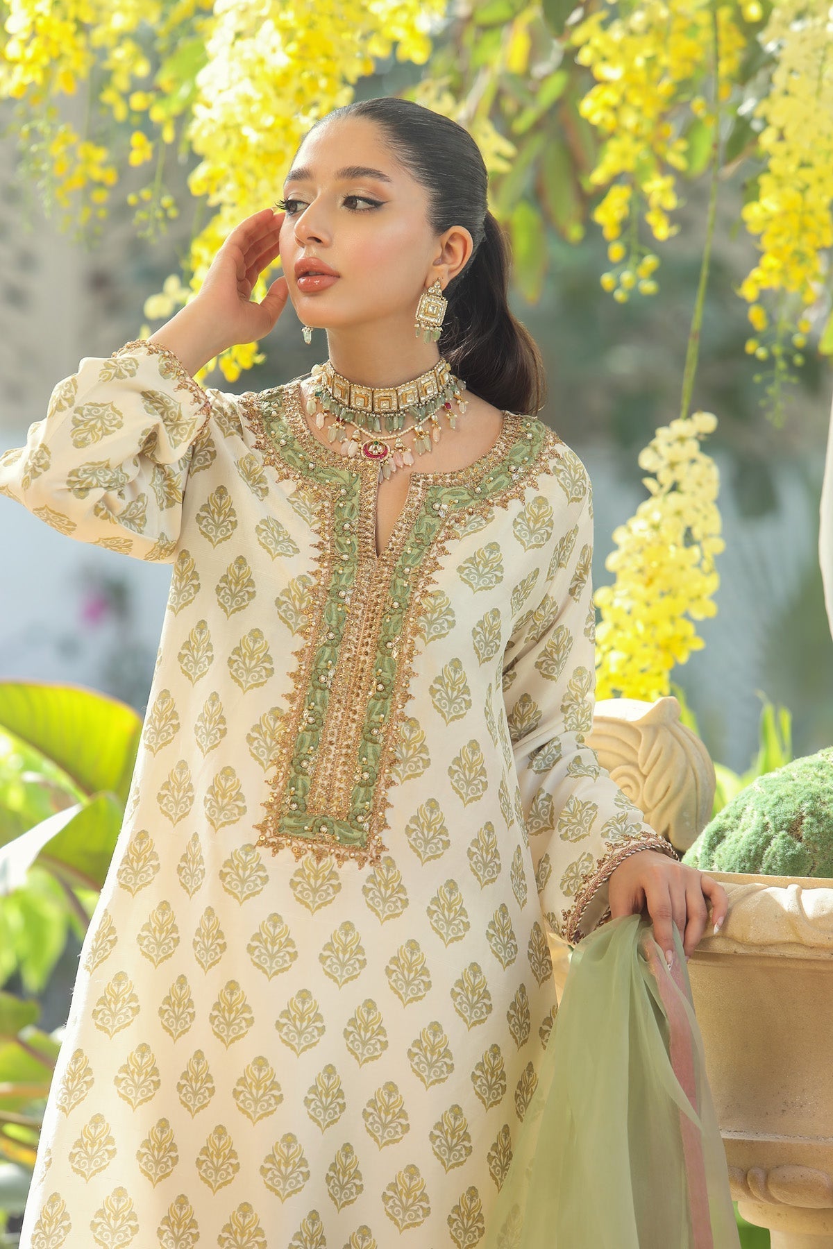 Mina Hasan | Luxury Pret | MHLP-1225 by Mina Hasan - Designer Dress - Type: Ladies Clothes - Available at Libayah - 100% Original