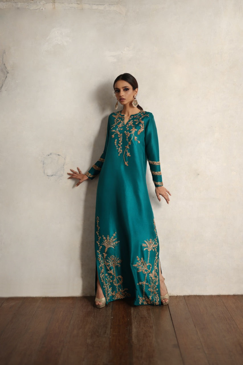 Mina Hasan | Luxury Pret | MHLP-1238 by Mina Hasan - Designer Dress - Type: Ladies Clothes - Available at Libayah - 100% Original