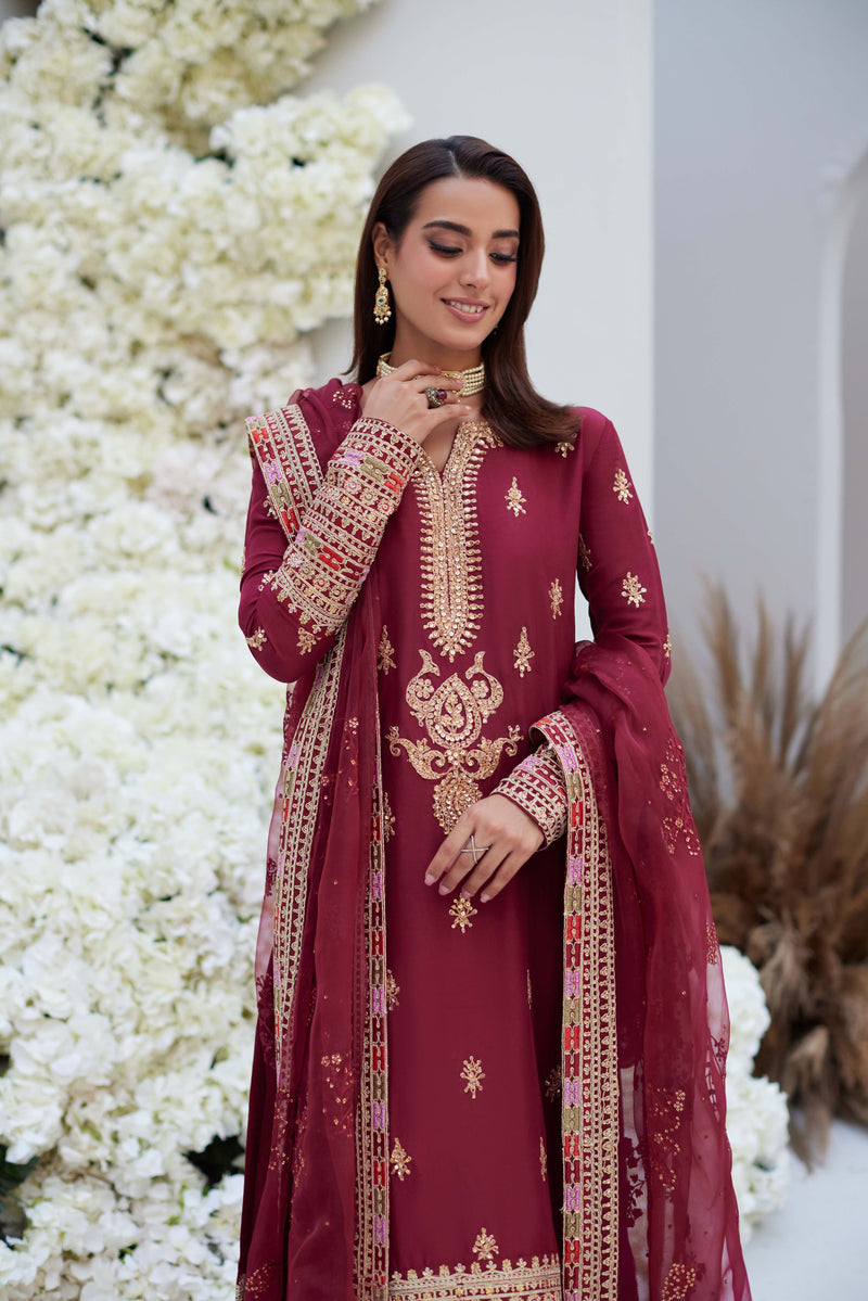 Mina Hasan | Luxury Pret | Maya by Mina Hasan - Designer Dress - Type: Ladies Clothes - Available at Libayah - 100% Original
