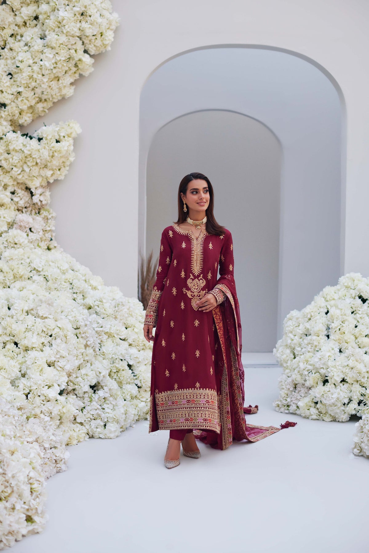 Mina Hasan | Luxury Pret | Maya by Mina Hasan - Designer Dress - Type: Ladies Clothes - Available at Libayah - 100% Original