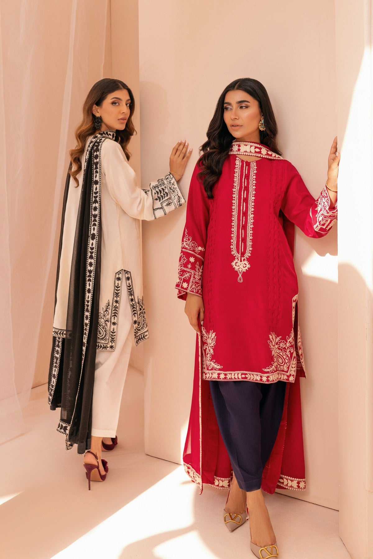 Mina Hasan | Luxury Pret | MHLP-1293 by Mina Hasan - Designer Dress - Type: Ladies Clothes - Available at Libayah - 100% Original