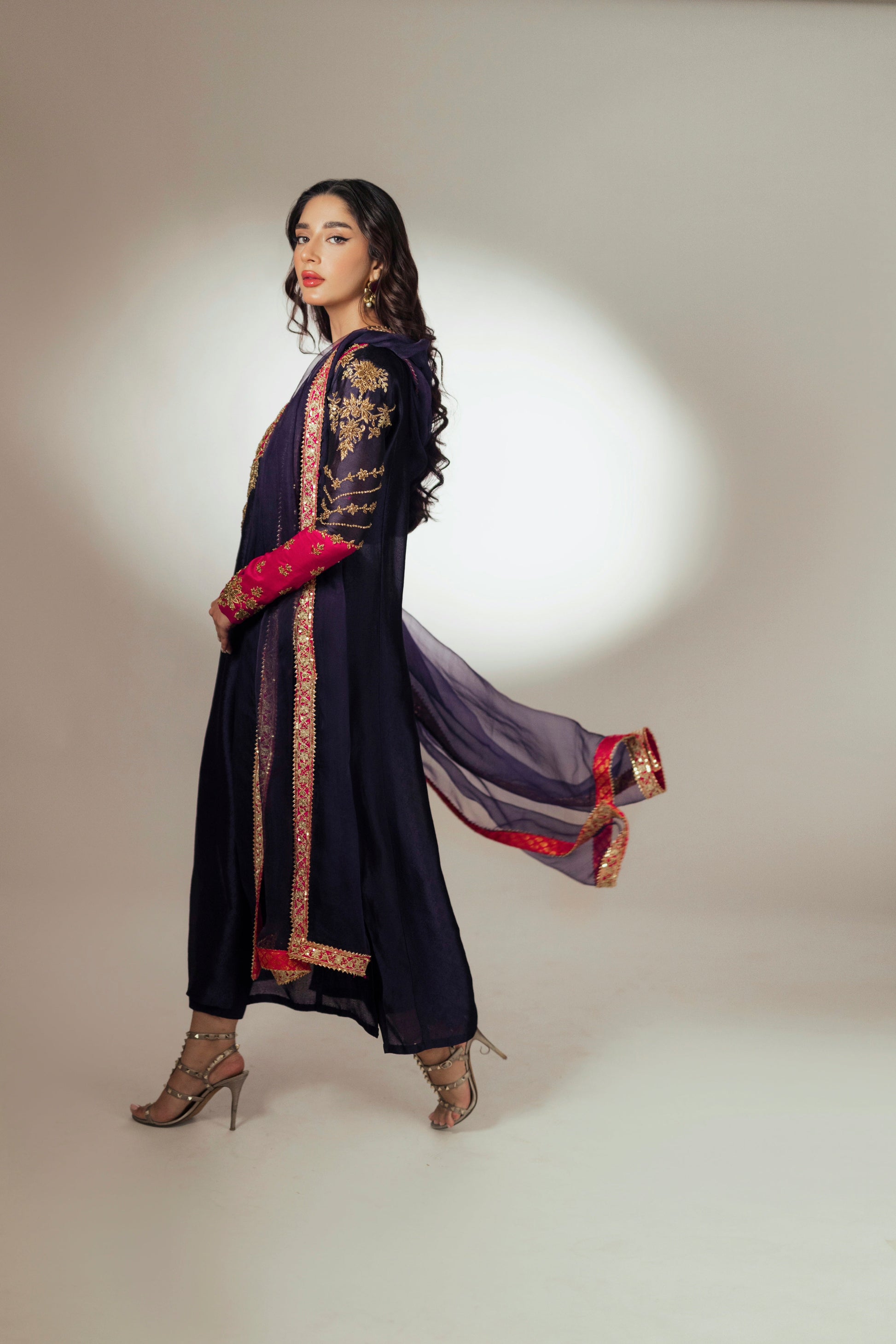 Mina Hasan | Luxury Pret | MHLP-1272 by Mina Hasan - Designer Dress - Type: Ladies Clothes - Available at Libayah - 100% Original