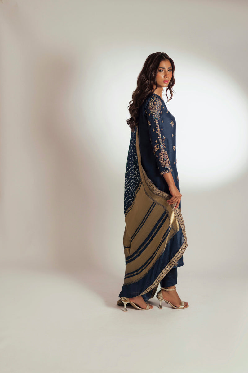 Mina Hasan | Luxury Pret | MHLP-1275 by Mina Hasan - Designer Dress - Type: Ladies Clothes - Available at Libayah - 100% Original