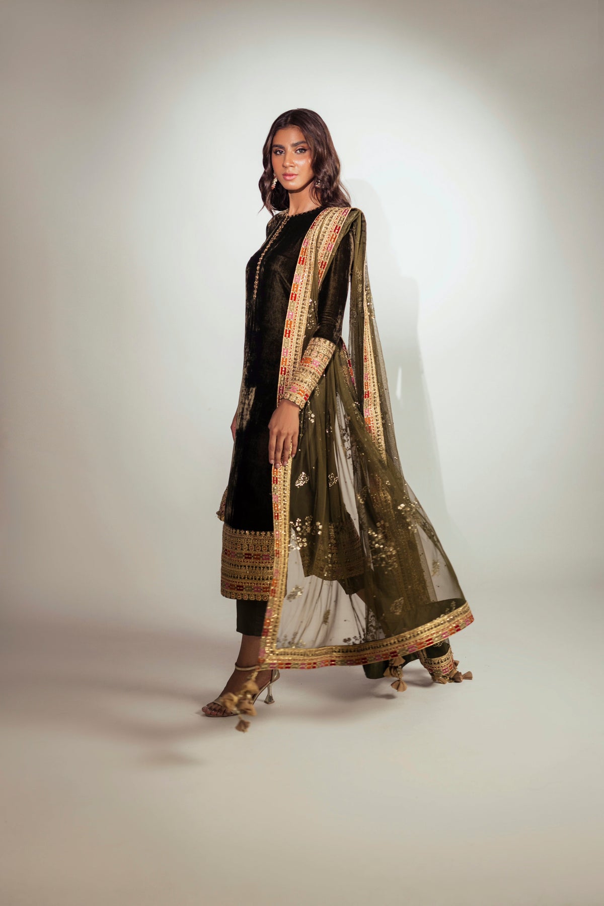 Mina Hasan | Luxury Pret | MHLP-1274 by Mina Hasan - Designer Dress - Type: Ladies Clothes - Available at Libayah - 100% Original