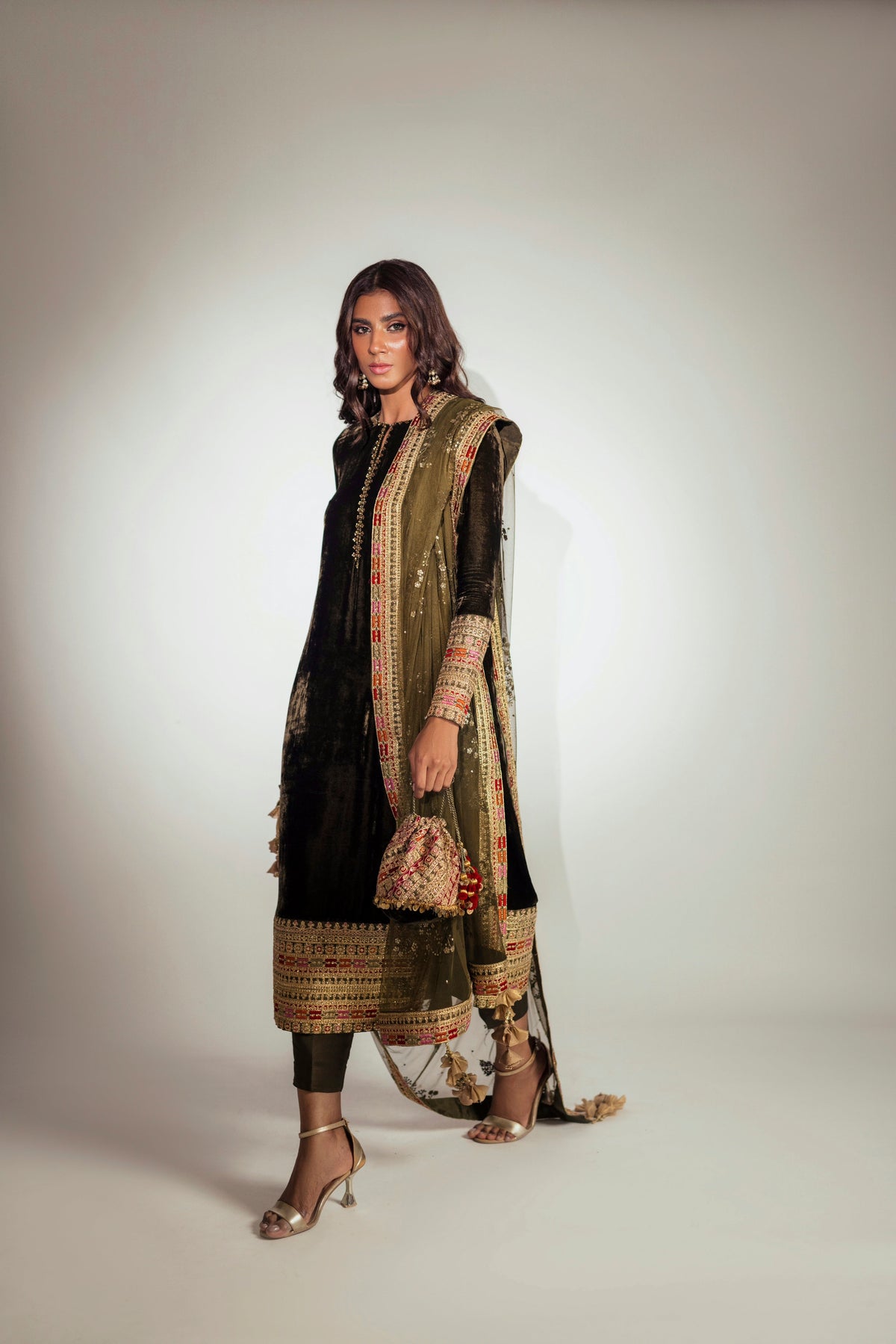 Mina Hasan | Luxury Pret | MHLP-1274 by Mina Hasan - Designer Dress - Type: Ladies Clothes - Available at Libayah - 100% Original