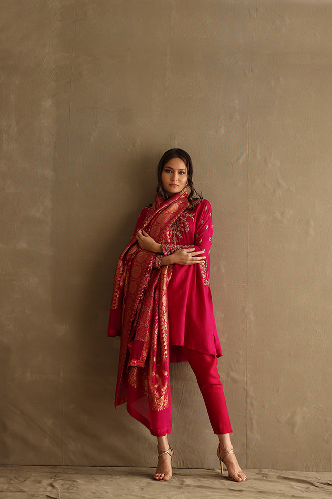 Mina Hasan | Luxury Pret | MHLP-1253 by Mina Hasan - Designer Dress - Type: Ladies Clothes - Available at Libayah - 100% Original